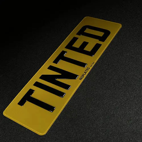 This Image is About Tinted Number Plates